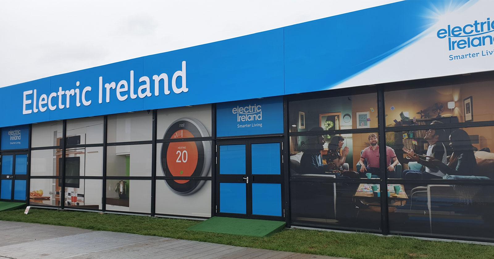 Electric Ireland in-store brand activation installed by Pear