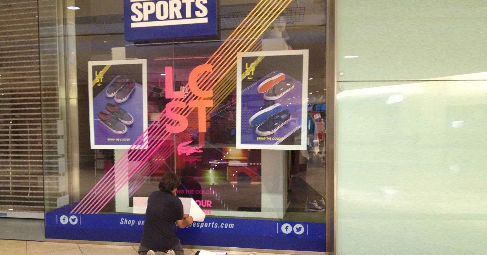 Lifestyle Sports retail installation by Pear
