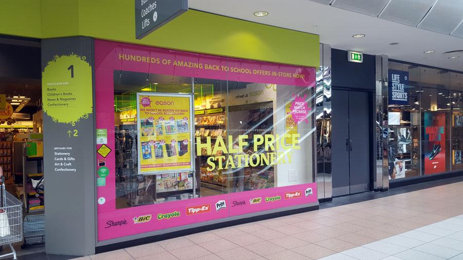 Retail fixture and stand installation by Pear